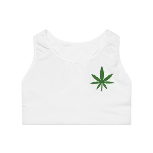 Cannabis LeafSports Bra (AOP)