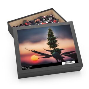Puzzle (120, 252, 500-Piece) AIG canna plant in sun