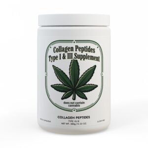 Collagen Peptides Type I & III Supplement (350g, 12.3oz)